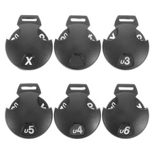 6 Pcs Erkennungsmarke Für