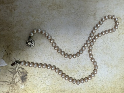 Vintage perlenkette 835 - vintage,