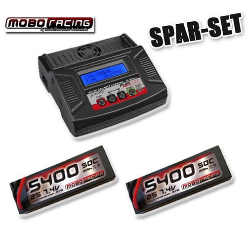 Spar set lader lipo 2x - lader,