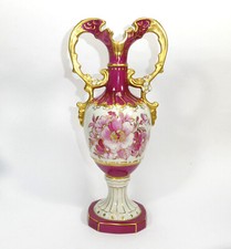Royal Dux Vase Urnenvase Eduard Eichler