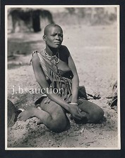 Rhodesia NATIVE WOMAN Gwembe