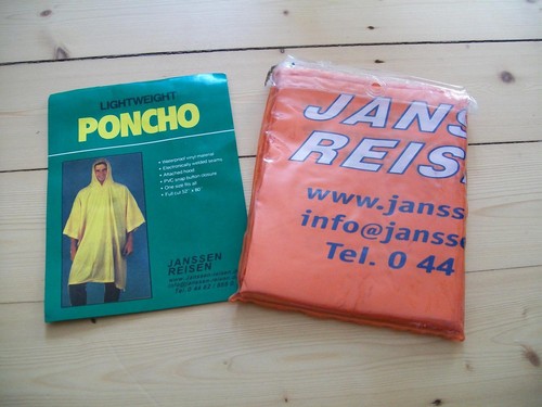 Regenponcho orange janssen - regenponcho,