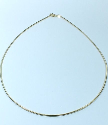 Halsreif 585 gold gb231 - halsreif,