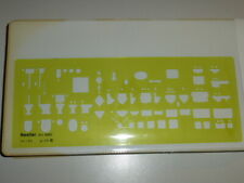Zeichenschablone Nestler N° 6361 Sanitäre Installation Maßstab 1 : 50