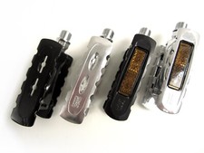 MKS Pedale IC-lite CT-lite Singlespeed Fixie schwarz silber Reflektor Urban 