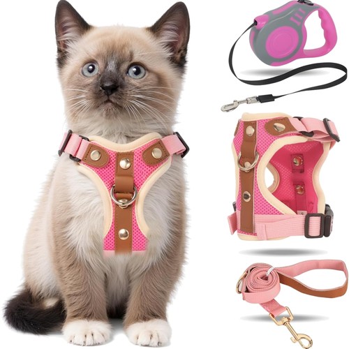 Katzengeschirr leine set - katzengeschirr, nylon