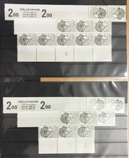 115 Schweden SET Rollenstreifen postfrisch