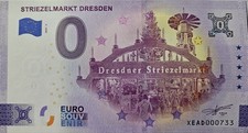 0 Euro Schein Striezelmarkt