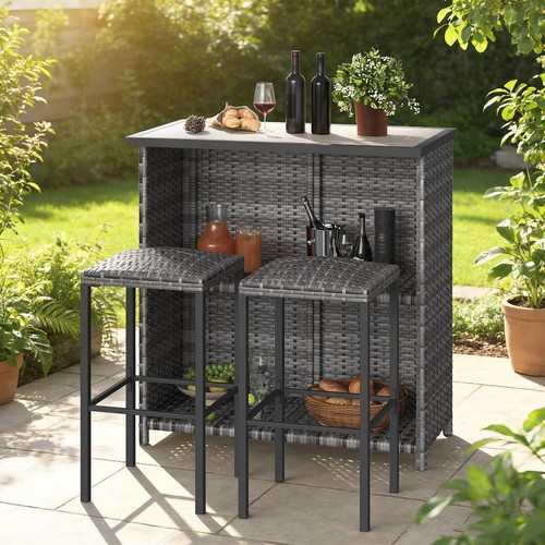 3er gartenbar set - 3er,