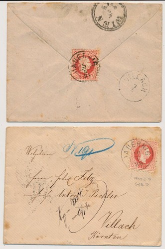 österreich 1880 2stk - 1880/81,