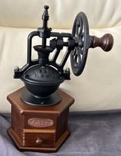 Vintage manuelle Handkurbel Holz Kaffeebohnen/Nussmühle/Mühle - Antik Stil 