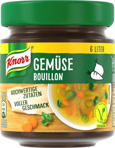 Knorr gemüsebouillon glas - , im