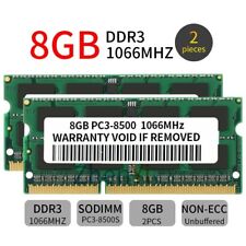 16GB 2x 8GB PC3-8500 DDR3