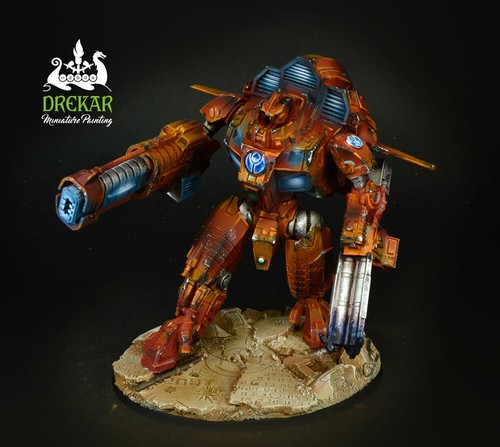 Xv109 vahra battlesuit tau - y'vahra,