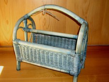 Zeitungskorb bambus rattan - zeitungskorb,