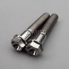 2pcs M8x40mm Titanium Flange