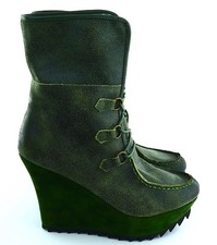 Stifelette mit hohem Plateau