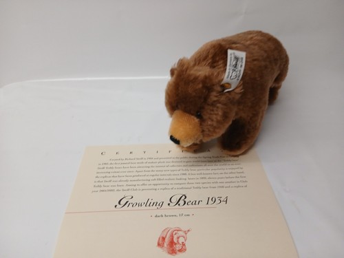 Steiff brummbär 1934 17 - 1934,