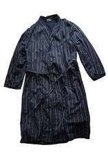 Herren Bademantel - schwarz-weiß - Gr. 48/50 - von Crane - guter Zustand!!