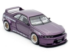 NISSAN Skyline GT-R (R33) - Pandem Rocket Bunny  - purple - Inno 1:64