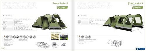 Zelt outwell trout - outwell, tc