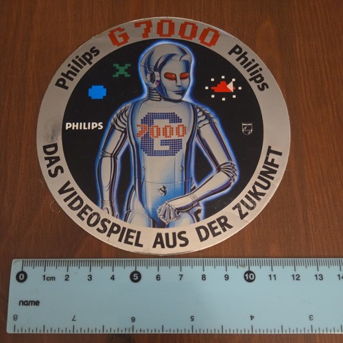 Philips 7000 werbe aufkleber - g,