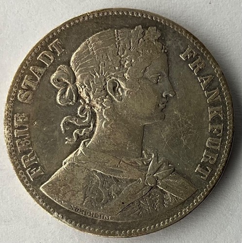 Frankfurt vereinstaler 1859 - vereinstaler,