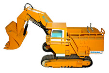 NZG Metallmodell Raupenbagger 241 Demag H 185  1:50 Excavator