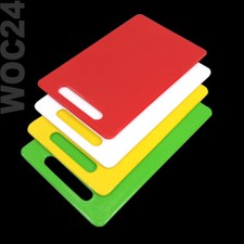 24x15 Schneidebrett Schneidbrett Frühstücksbrett Frühstücksbrettchen Kunststoff