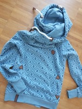 Naketano Hoodie Blau Anker