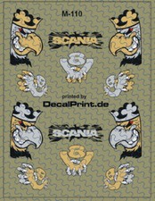Decals 1 Satz  Scania Greif