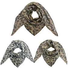 XXL Leopard Dreieck Schal