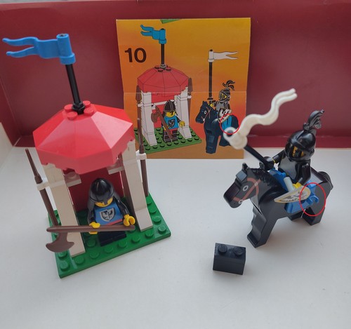 Lego set 6035 ritter black - set,