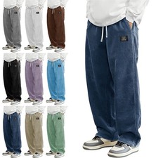 Herren Cord Sweatpants Bequem