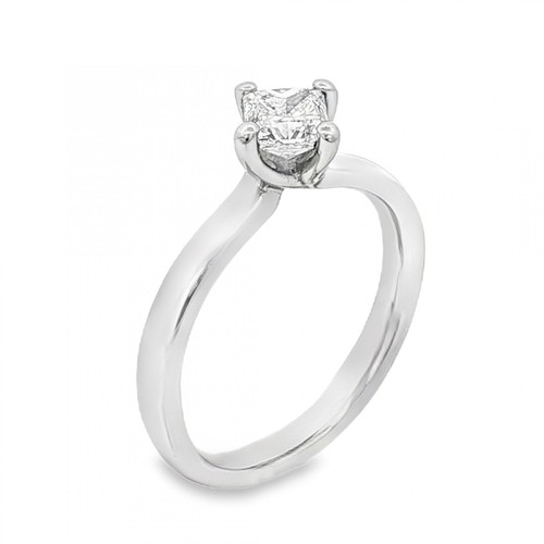 950 platin diamant solitär - diamant,