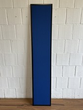 Schallschutzwand Sichtschutz für Schreibtisch 180cm blau schwarz