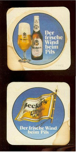 Bierdeckel becker bier - bierdeckel, (2)