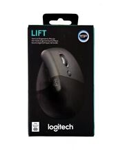 Logitech Lift Kabellose Vertikale Maus Bluetooth + Bolt - Grafit (Rechtshänder)