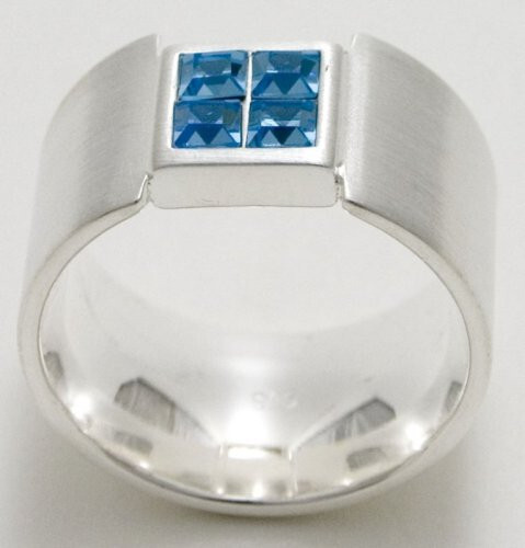 Bandring ring sterling silber - sterling,