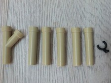 Playmobil - Rohr beige grau Gerade Abzweigung Tragegriff, für 3126, Straßenbau