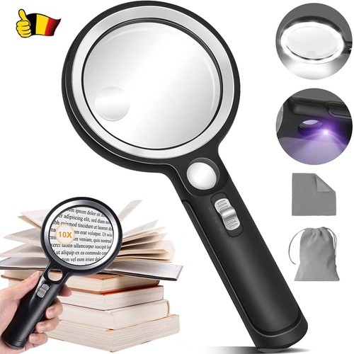 Led lupe leselupe mit - led, licht