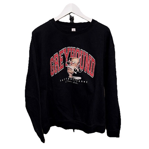 Greyhound tattoo pullover - tattoo,