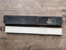 Rietz Rechenstab Rechenschieber Edelholz Holz