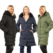 Damen Winter Puffer Jacke mit