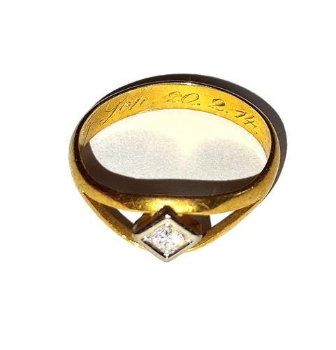 Diamantring g58 14k 585 - diamantring,