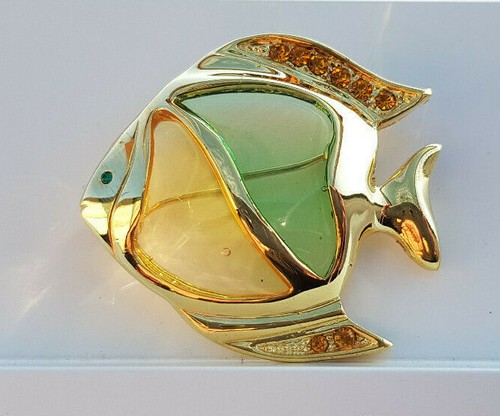 Brosche anstecknadel fisch - anstecknadel,
