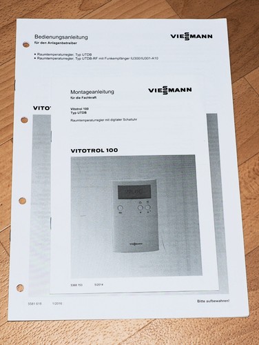 Viessmann vitotrol 100 - viessmann,