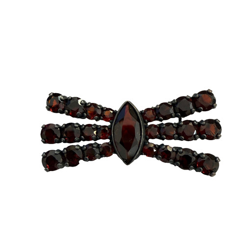 Granatbrosche schleife brosche - granatbrosche,