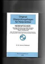 Hartmut Hildebrand, Original-Überprüfungsfragen für Heilpraktiker - Nebenfächer 