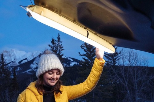 Faltbares röhrenlicht - faltbares, |